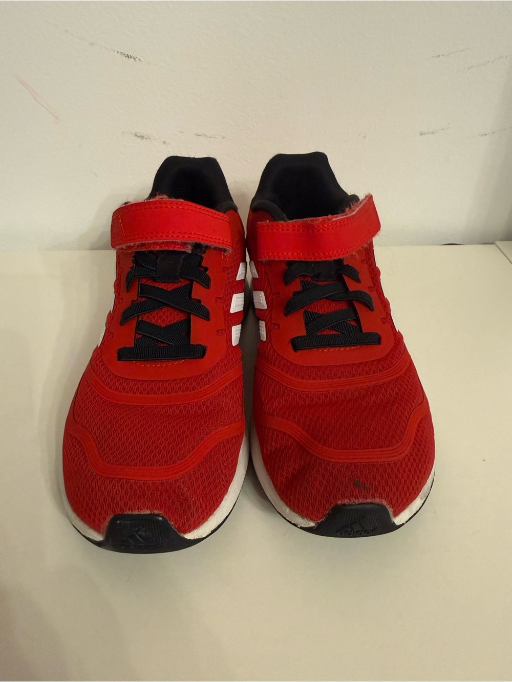 Adidas Duramo 10 Kids' Running Shoes - Red size 13.5